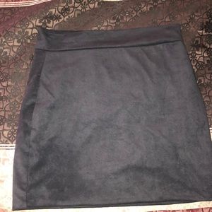 Black fashion nova skirt